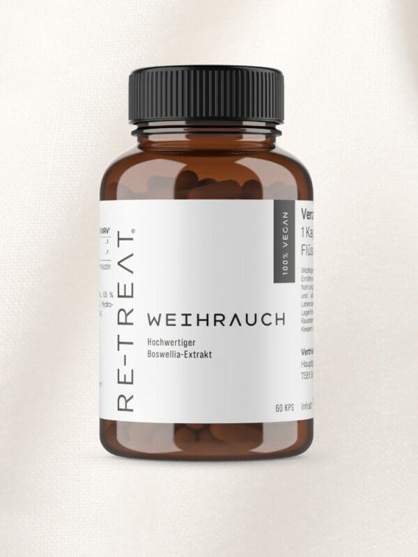 Weihrauch – Hochwertiger Boswellia-Extrakt aus traditionellem Weihrauchharz, unterstützt Verdauung, Atemwege, Gelenke und Haut.