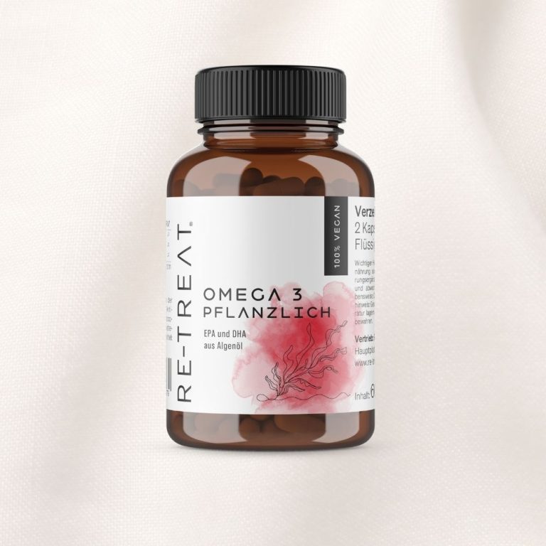Packshot von Omega 3 pflanzlich