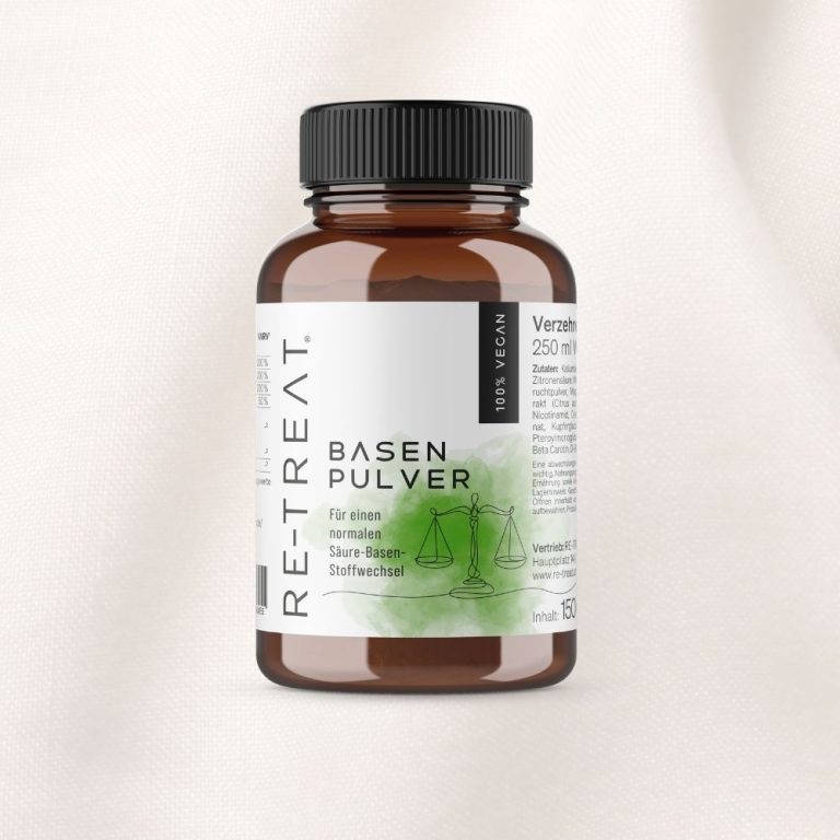 Packshot von Basenpulver