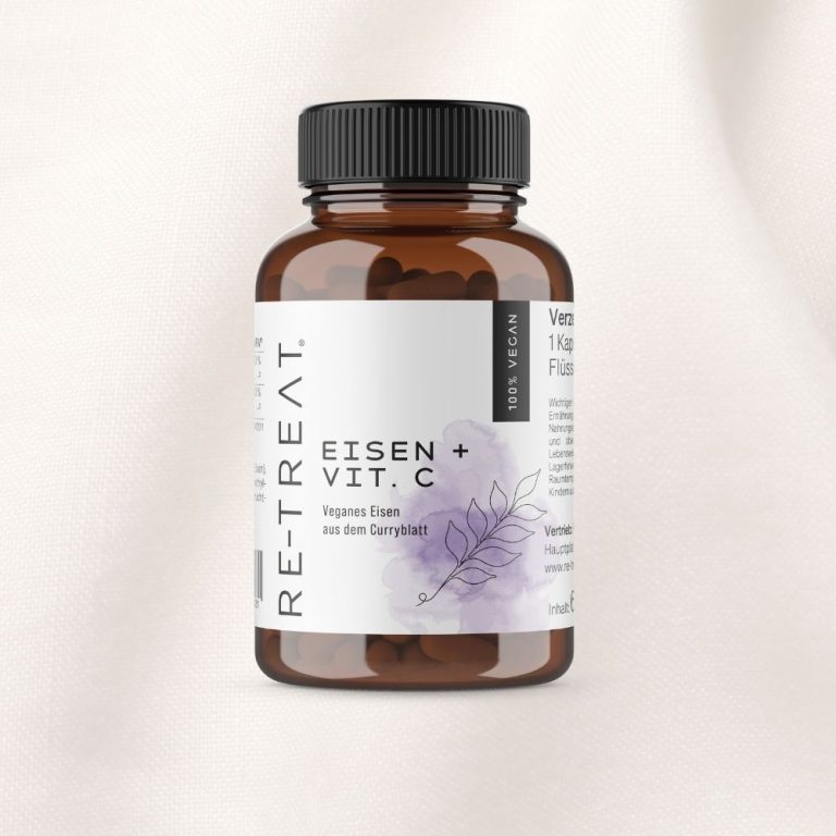 Packshot von Eisen + vit. C