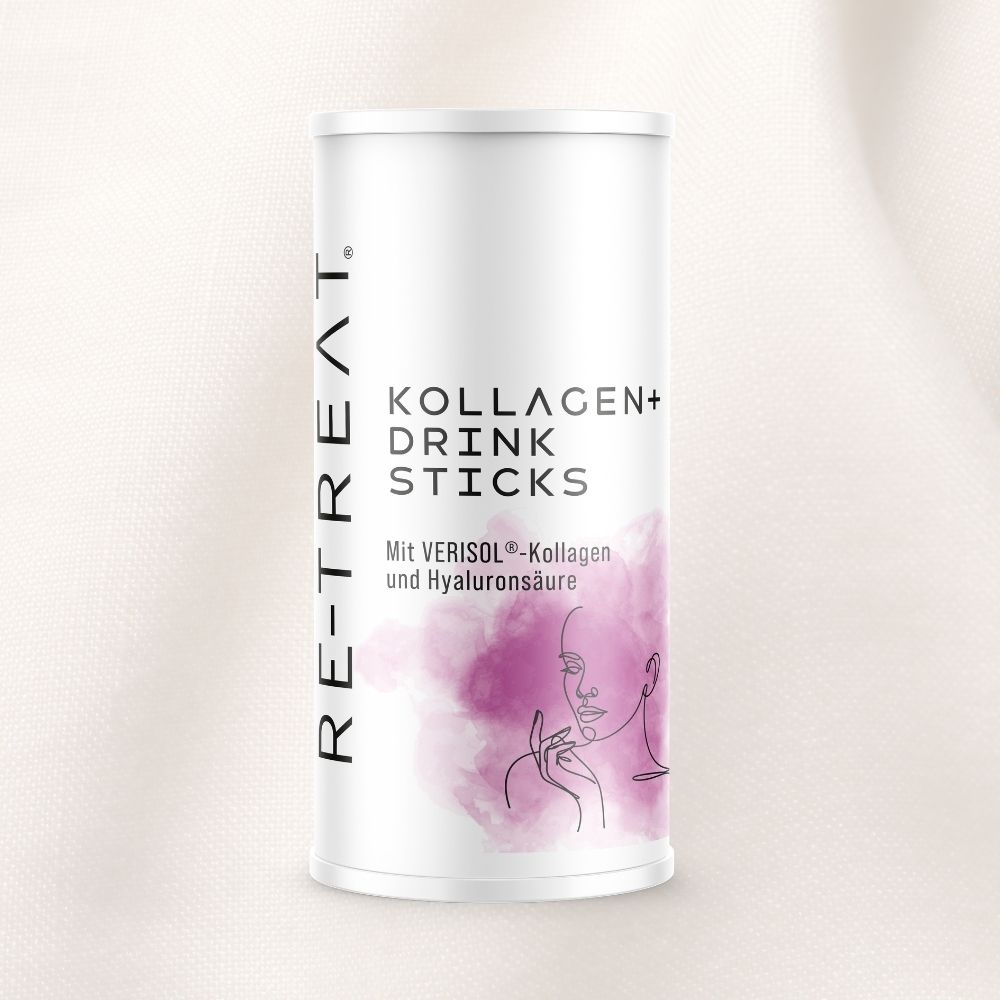Packshot von Kollagen + Drink Sticks